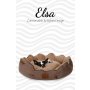 Paws & Whiskers Krevet za ljubimce Elsa Dog L Brown - slika 4