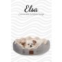 Paws & Whiskers Krevet za ljubimce Elsa Dog S Grey Beige - slika 3