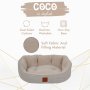 Paws & Whiskers Krevet za ljubimce Coco M Beige - slika 5