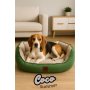 Paws & Whiskers Krevet za ljubimce Coco Summer L Green - slika 1