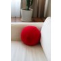 WALLXPERT Dekorativni jastuk Pelus Top Red - slika 3