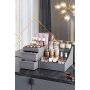 WALLXPERT Organizer za šminku Elegance Grey - slika 1