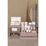 WALLXPERT Organizer za šminku Elegance Rose Gold Transparent - slika 1