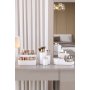 WALLXPERT Set organizera za šminku Ppy White - slika 1