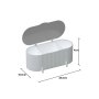 WALLXPERT Set organizera za šminku Aura Grey - slika 4