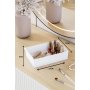WALLXPERT Set organizera za šminku 5 Pieces White - slika 2