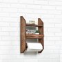 WALLXPERT Zidna polica Spice Rack & Towel Hanger - slika 1