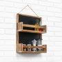 WALLXPERT Zidna polica Two Layer Spice Rack - slika 1