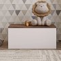 HANAH HOME Kutija za igračke Florya White Rustic Walnut - slika 2