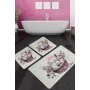 L`ESSENTIEL MAISON Set 3 prostirke za kupatilo Rose Basket Djt - slika 1
