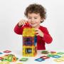 ECO TOYS Set magnetnih kocki za decu ? kua i auto, 45 delova - slika 4