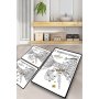 L`ESSENTIEL MAISON Set 3 prostirke za kupatilo It Sounds So Romantic - slika 1