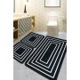 L`ESSENTIEL MAISON Set 3 prostirke za kupatilo Wale Black - slika 1