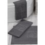 L`ESSENTIEL MAISON Set 3 prostirke za kupatilo Orma Anthracite - slika 2