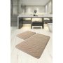 L`ESSENTIEL MAISON Set 2 prostirke za kupatilo Lino Rock - slika 1