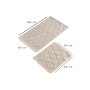 L`ESSENTIEL MAISON Set 2 prostirke za kupatilo Dante Beige - slika 5