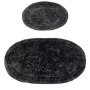 L`ESSENTIEL MAISON Set 2 prostirke za kupatilo Damaks O Anthracite - slika 2