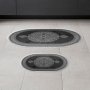 L`ESSENTIEL MAISON Set 2 prostirke za kupatilo 410602 O Black - slika 1