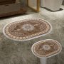 L`ESSENTIEL MAISON Set 2 prostirke za kupatilo 410615 O Beige - slika 1