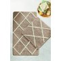 L`ESSENTIEL MAISON Set 2 prostirke za kupatilo Alinda Stone - slika 1