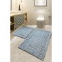 L`ESSENTIEL MAISON Set 2 prostirke za kupatilo Daniel Blue - slika 1
