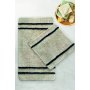 L`ESSENTIEL MAISON Set 2 prostirke za kupatilo Recho Stone - slika 1