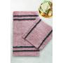 L`ESSENTIEL MAISON Set 2 prostirke za kupatilo Recho Pink - slika 1