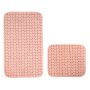 L`ESSENTIEL MAISON Set 2 prostirke za kupatilo Leila Heart Light Pink - slika 4