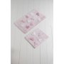L`ESSENTIEL MAISON Set 2 prostirke za kupatilo Kalbim Pink - slika 1