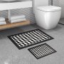 L`ESSENTIEL MAISON Set 2 prostirke za kupatilo 510607 Black - slika 1