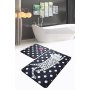 L`ESSENTIEL MAISON Set 2 prostirke za kupatilo Spotted Cat - slika 1
