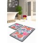 L`ESSENTIEL MAISON Set 2 prostirke za kupatilo Flori - slika 1