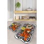 L`ESSENTIEL MAISON Set 2 prostirke za kupatilo Wild Animals - slika 1