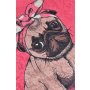 L`ESSENTIEL MAISON Set 2 prostirke za kupatilo Pink Pug - slika 4