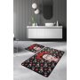 L`ESSENTIEL MAISON Set 2 prostirke za kupatilo Frida Black - slika 1