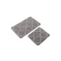 L`ESSENTIEL MAISON Set 2 prostirke za kupatilo Cizgili Grey - slika 2