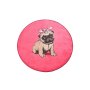 L`ESSENTIEL MAISON Prostirka za kupatilo Pink Pug Djt (100 cm) - slika 2