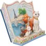 JIM SHORE Disney - Aristocats Storybook Figurine - slika 2