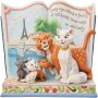 JIM SHORE Disney - Aristocats Storybook Figurine - slika 1