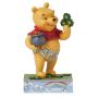 JIM SHORE Lucky Old Bear Winnie The Pooh With Clover - slika 3