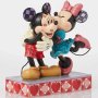 JIM SHORE Hugs & Kisses Mickey & Minnie Love Figurine - slika 2