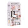 ECO TOYS Kucica za lutke Alice na 3 sprata, 4 sobe, set sa 9 komada namestaja - slika 2