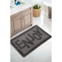 L`ESSENTIEL MAISON Prostirka za kupatilo Enjoy Anthracite - slika 1