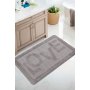 L`ESSENTIEL MAISON Prostirka za kupatilo Love Grey - slika 1