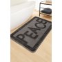 L`ESSENTIEL MAISON Prostirka za kupatilo Peace Anthracite - slika 3