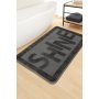 L`ESSENTIEL MAISON Prostirka za kupatilo Shine Anthracite - slika 3