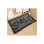 L`ESSENTIEL MAISON Prostirka za kupatilo Smile Anthracite - slika 2