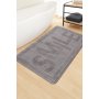 L`ESSENTIEL MAISON Prostirka za kupatilo Smile Grey - slika 3