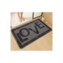 L`ESSENTIEL MAISON Prostirka za kupatilo Love Anthracite - slika 2