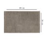 L`ESSENTIEL MAISON Prostirka za kupatilo Chicago Premium Warm Grey - slika 3
